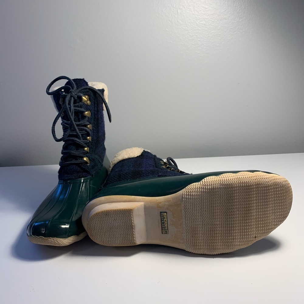 Sperry Blackwatch Flannel Duck Boot For J. Crew - image 6